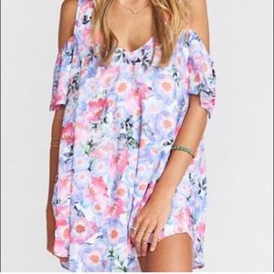 Show Me Your Mumu Birdie Ruffle dress